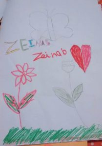 Zeinab-tekening